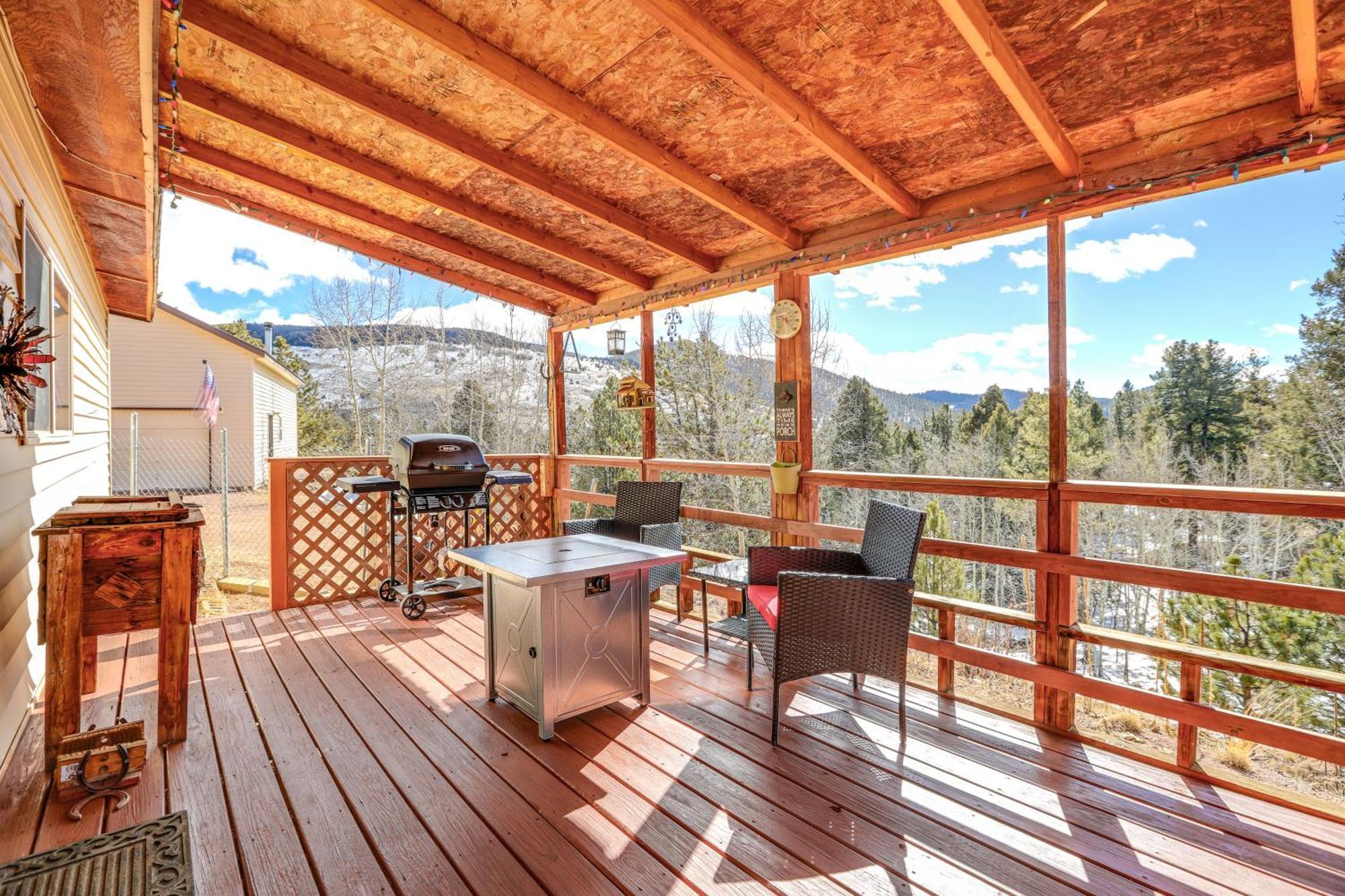 Colorado Vacation Rental With Deck And Mtn Views Cripple Creek Zewnętrze zdjęcie