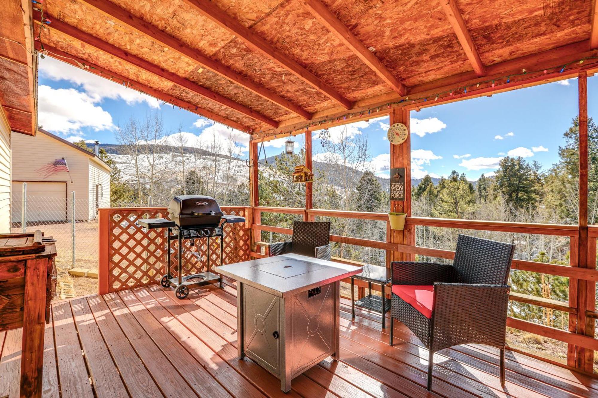 Colorado Vacation Rental With Deck And Mtn Views Cripple Creek Zewnętrze zdjęcie